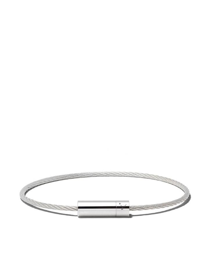 Le Gramme 7 Grams Cable Bracelet - Silver