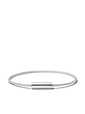 Le Gramme 7 Grams Cable Bracelet - Silver