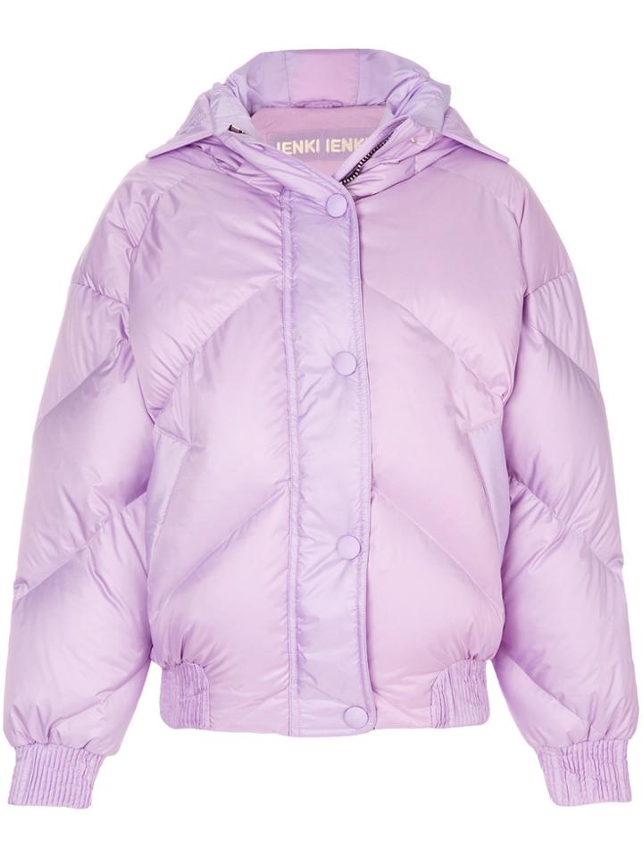 Ienki Ienki Rounded Puffer Jacket - Pink & Purple