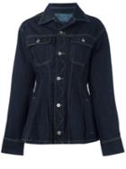 Vivienne Westwood Anglomania Slim-fit Denim Jacket, Women's, Size: Medium, Blue, Cotton