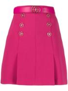 Elisabetta Franchi A-line Mini Skirt - Pink