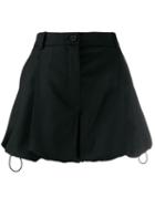 Nina Ricci Drawstring Cuff Shorts - Black