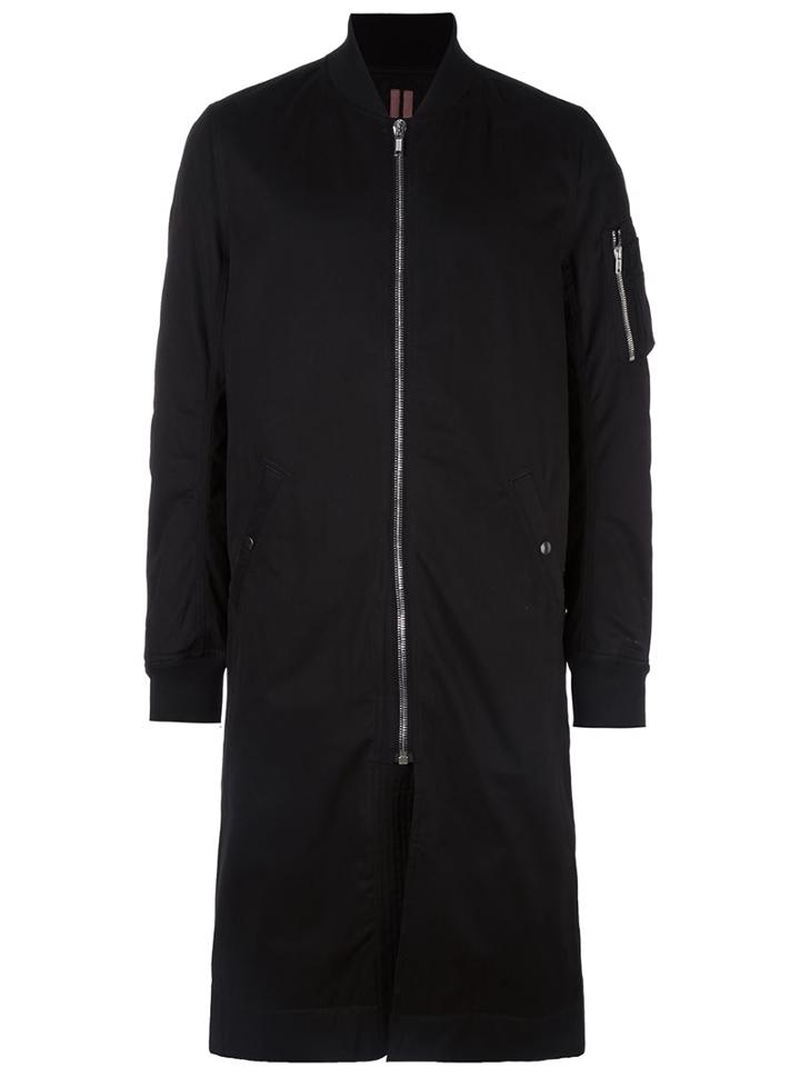 Rick Owens Drkshdw Oversized Bomber-style Coat