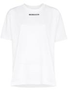 Burberry Ronan Slogan Print T-shirt - White