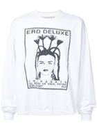 E.r.d. Deluxe Long Sleeve T-shirt - Unisex - Cotton - Xl, White, Cotton, Enfants Riches Deprimes
