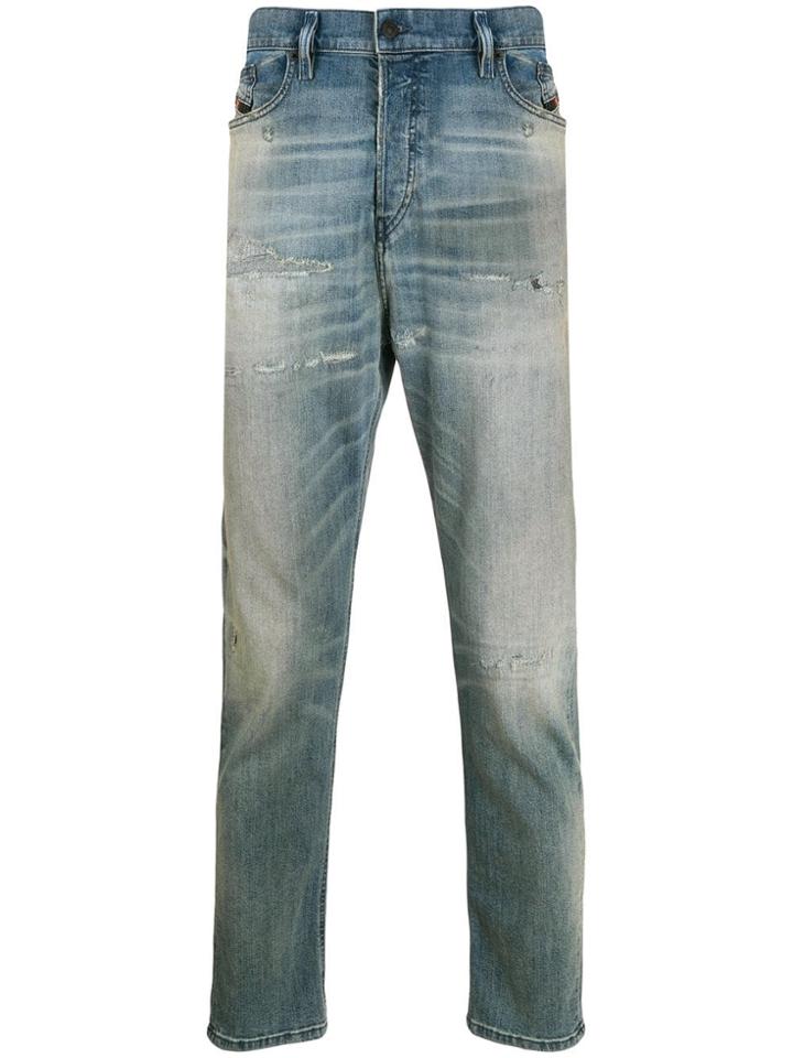 Diesel D-vider Carrot Jeans - Blue