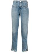Closed Cropped High Rise Jeans - Blue
