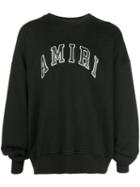 Amiri Embroidered Logo Sweatshirt - Black