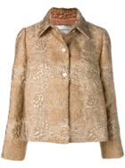 Valentino Floral Brocade Jacket - Gold