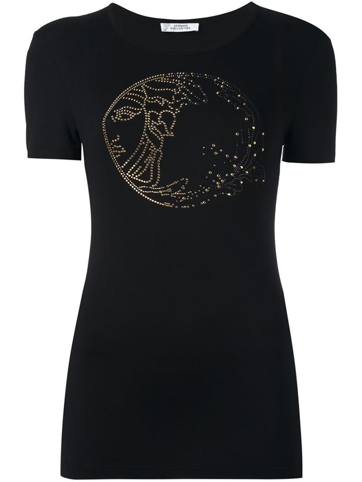Versace Studded 'medusa' T-shirt