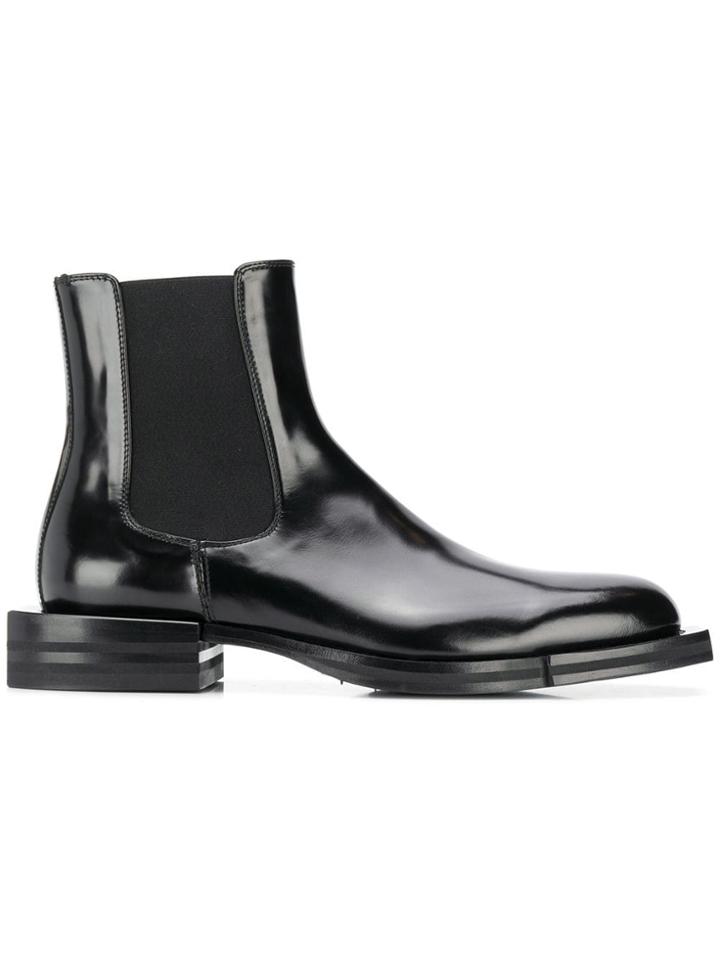 Alexander Mcqueen Slip-on Boots - Black