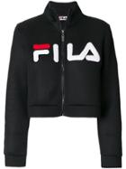 Fila Cropped Mesh Jacket - Black