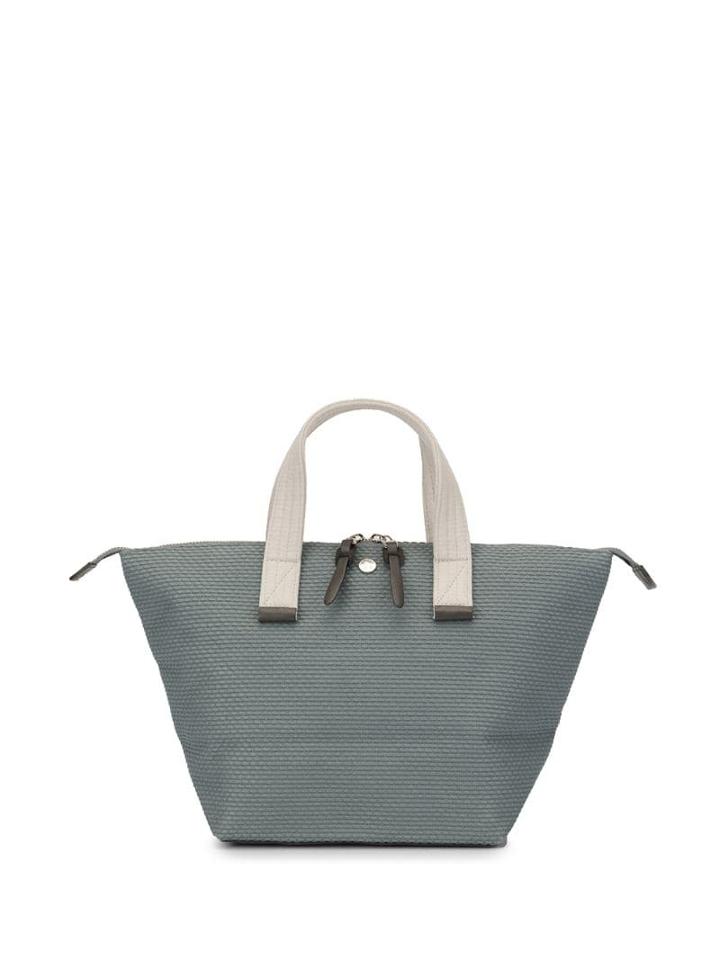 Cabas Mini Bowler Bag - Blue