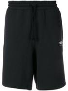 Adidas Logo Track Shorts - Black