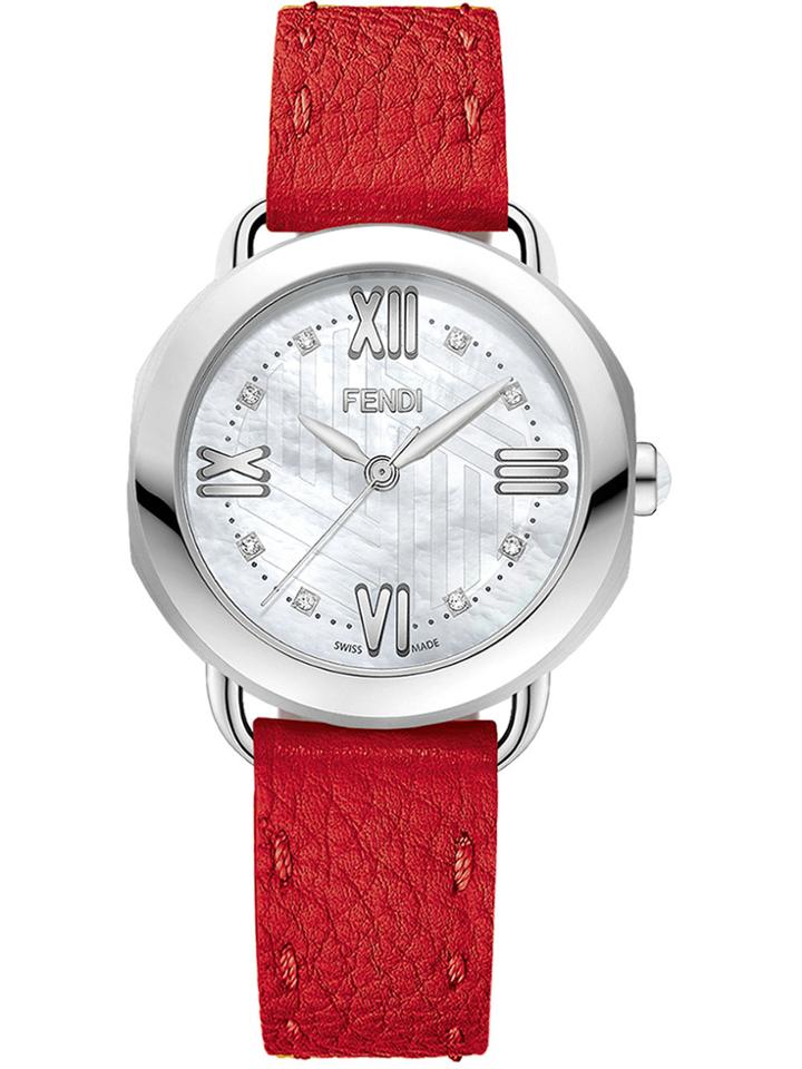 Fendi Selleria Watch - Red