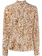 Zimmermann Leopard Print Shirt - Brown