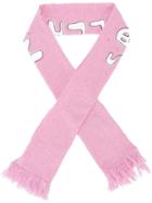 Soulland 'coquelin' Scarf, Men's, Pink/purple, Wool