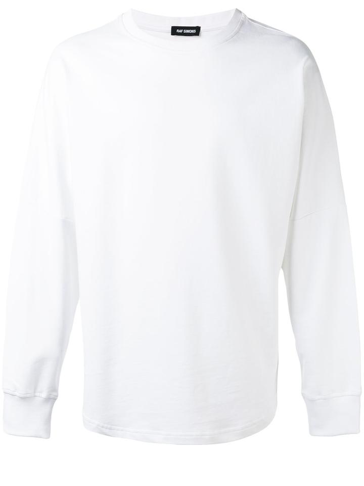 Raf Simons - Classic Sweatshirt - Men - Cotton - S, White, Cotton