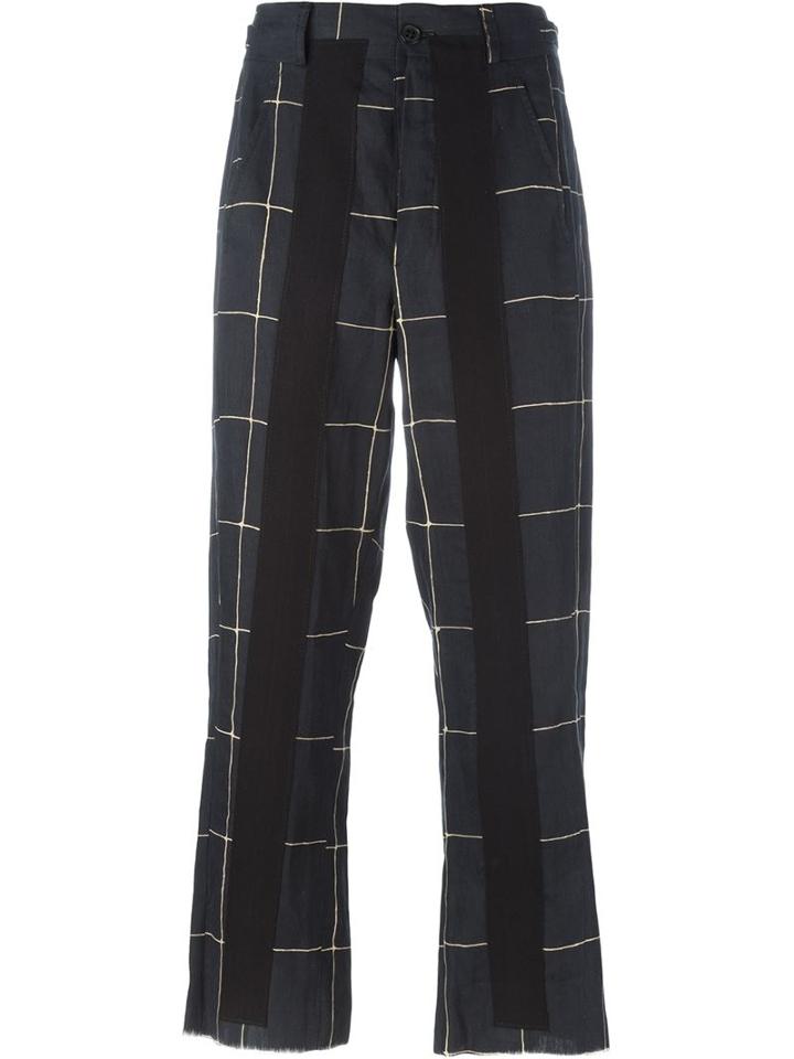 Damir Doma Checked Cropped Trousers