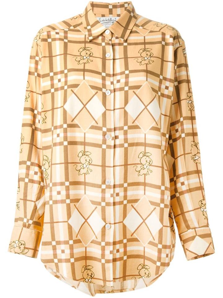 Jc De Castelbajac Vintage Mouse Print Shirt