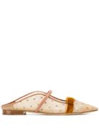 Malone Souliers Marguerite Mesh Mules - Neutrals