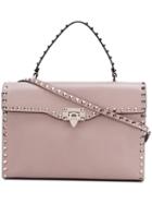 Valentino 'rockstud' Shoulder Bag, Women's, Nude/neutrals