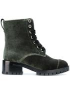 3.1 Phillip Lim Hayett Zipper Boots - Green