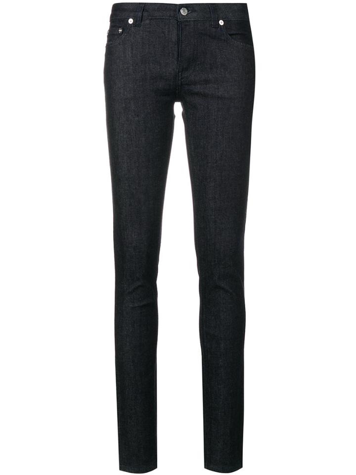 Givenchy Mid Rise Skinny Jeans - Blue