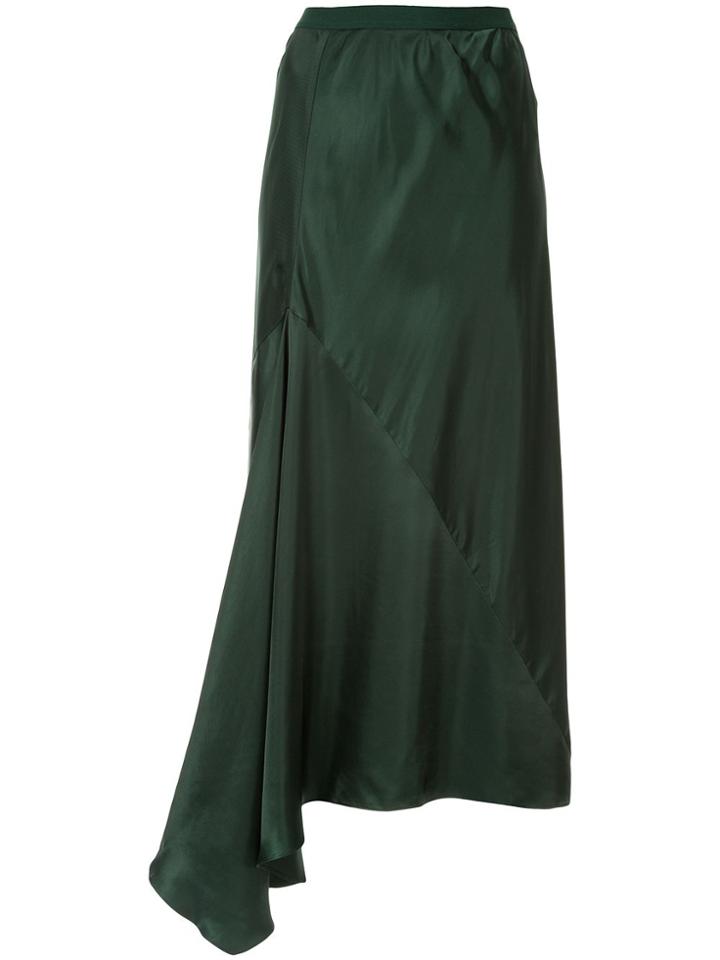 Ginger & Smart Sonorous Asymmetric Skirt - Green