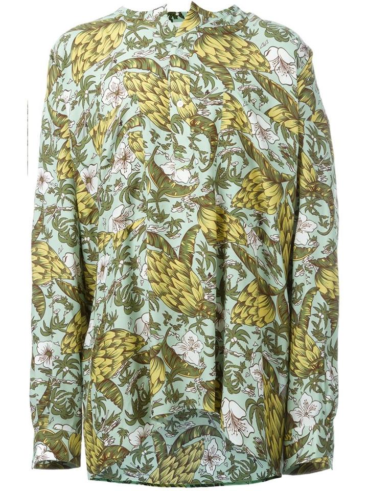 Faith Connexion Floral Print Loose Shirt