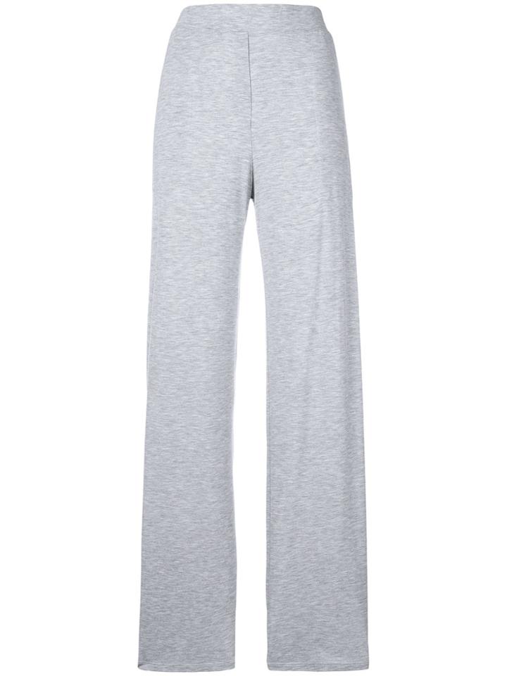 Majestic Filatures Flared Trousers - Grey