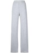 Majestic Filatures Flared Trousers - Grey