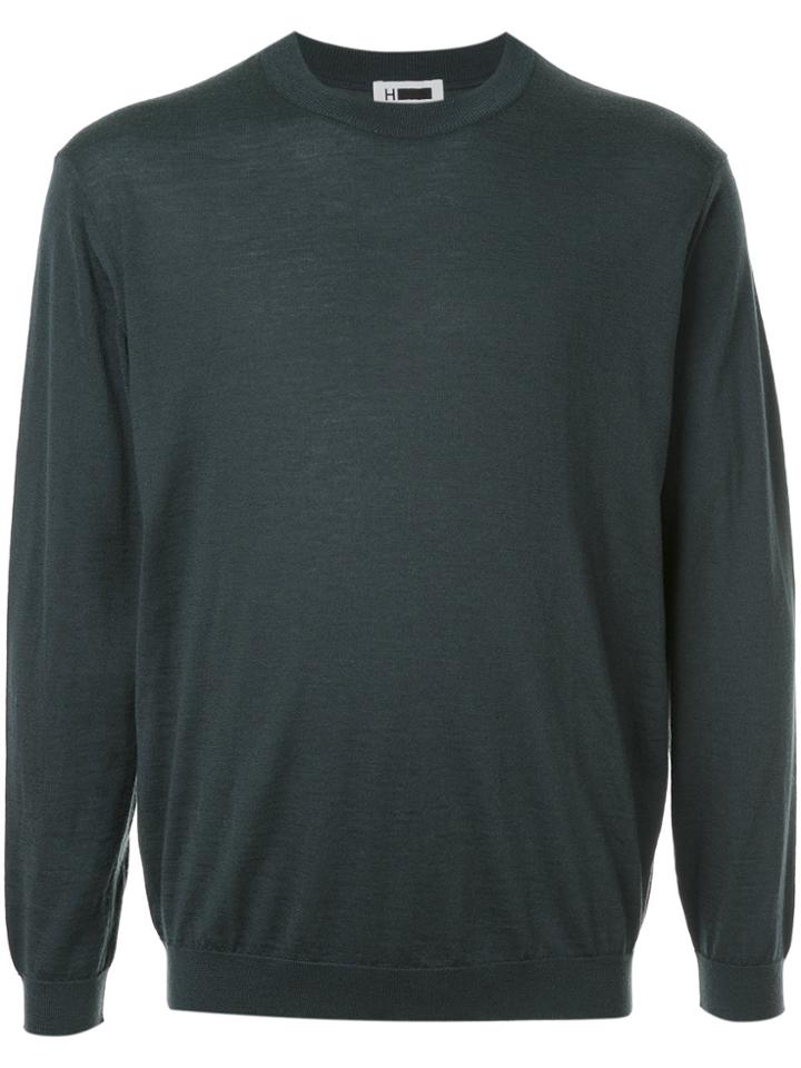 H Beauty & Youth Crew Neck Sweater - Grey