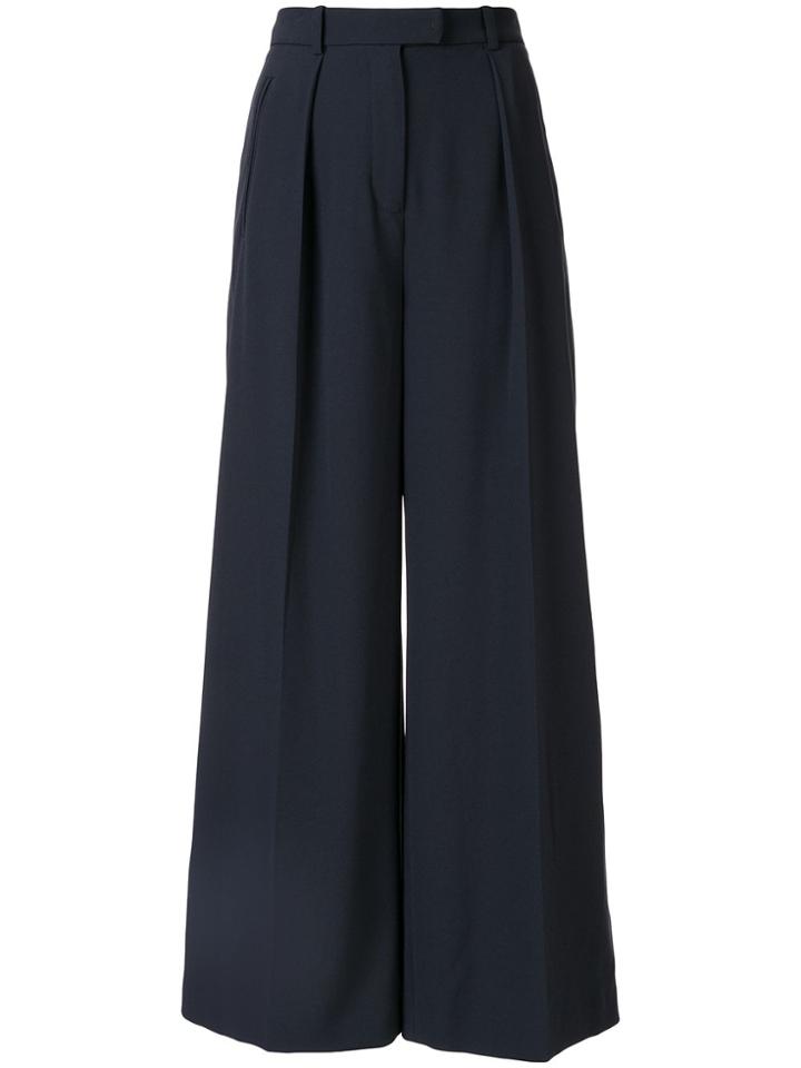 Paule Ka Wide-leg Tailored Trousers - Blue