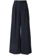Paule Ka Wide-leg Tailored Trousers - Blue