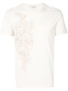 Alexander Mcqueen Skull Motif T-shirt - Nude & Neutrals