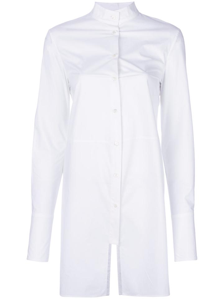 Ter Et Bantine Long Panelled Shirt - White
