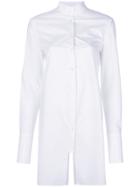 Ter Et Bantine Long Panelled Shirt - White