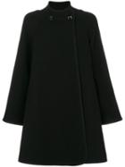Chloé - Cape Coat - Women - Polyamide/virgin Wool - 36, Black, Polyamide/virgin Wool