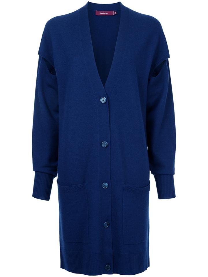 Sies Marjan Long Cardigan - Blue