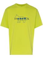 Maison Kitsuné X Ader Error Logo Printed T-shirt - Green