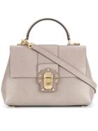 Dolce & Gabbana Lucia Shoulder Bag - Grey