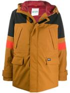 Kenzo Hooded Padded Coat - Brown