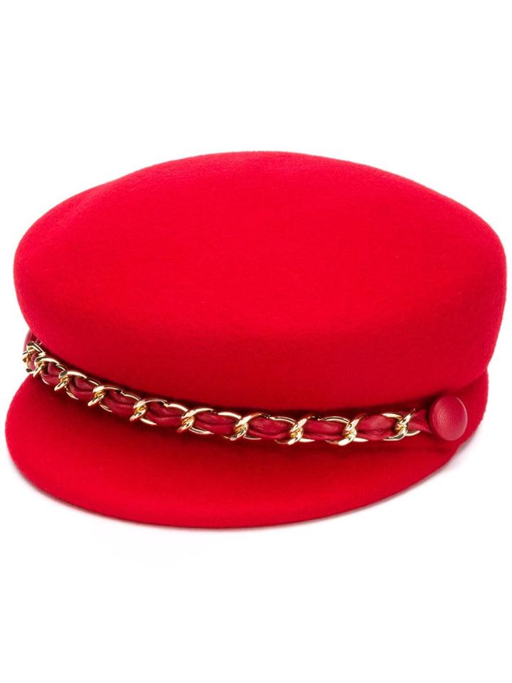 Eugenia Kim Sabrina Hat - Red