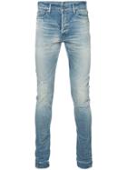 John Elliott Vintage Indigo Slim-fit Jeans - Blue