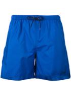 Mp Massimo Piombo - Swimming Trunks - Men - Cotton/polyamide - M, Blue, Cotton/polyamide