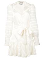 Alexis Renita Short Dress - White