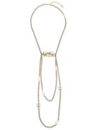 Chanel Pre-owned Interlocking Cc Layered Necklace - Metallic