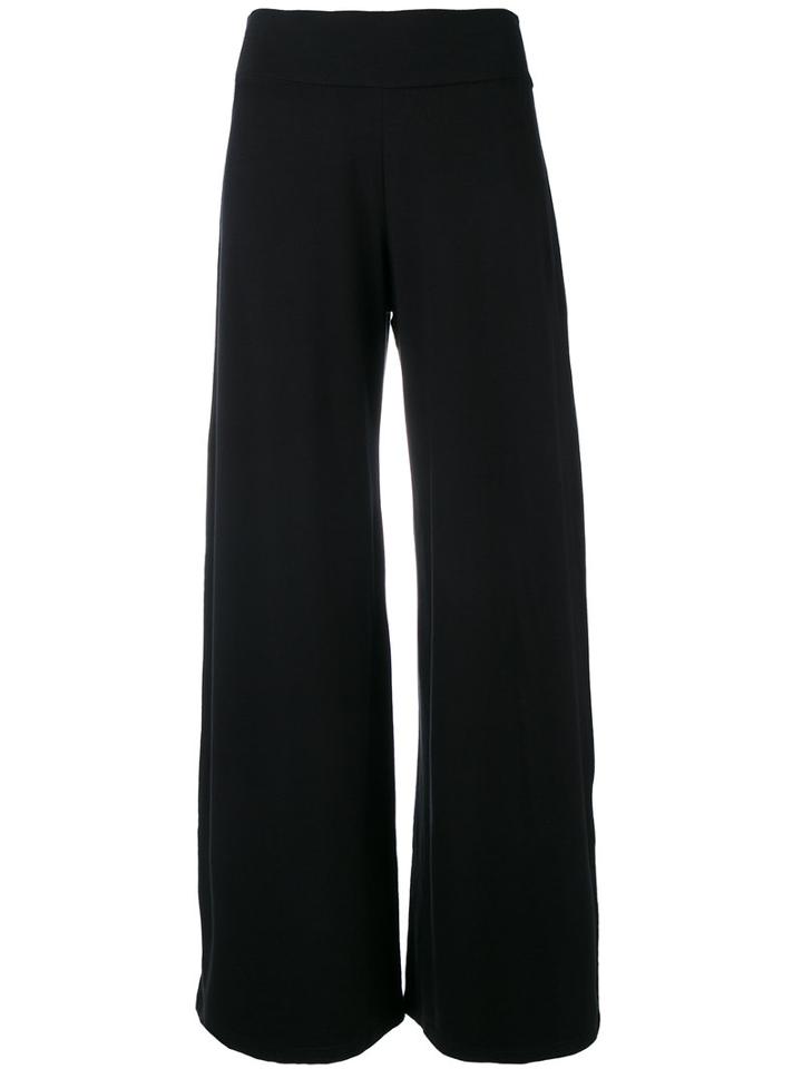 Labo Art - Idro Flared Trousers - Women - Cotton - 0, Black, Cotton