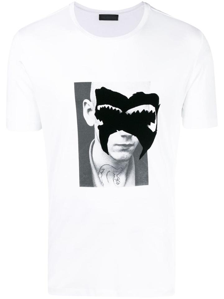 Diesel Black Gold Portrait Print T-shirt - White